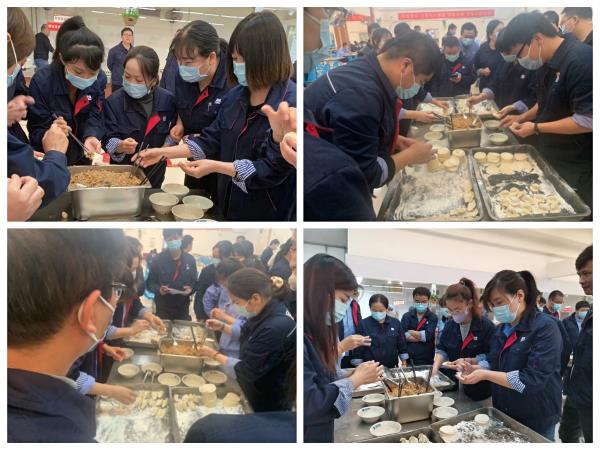 鼓足劲头抗疫情  暖心饺子包起来  ——轴研所举行“践行二十大 抗疫保谋划”驻厂职工包饺子大赛-洛阳轴承