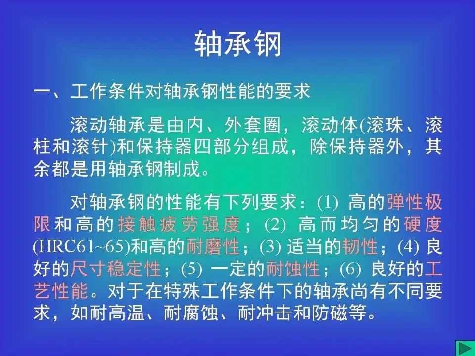 轴承钢及热处置惩罚相关知识（PPT）-洛阳轴承