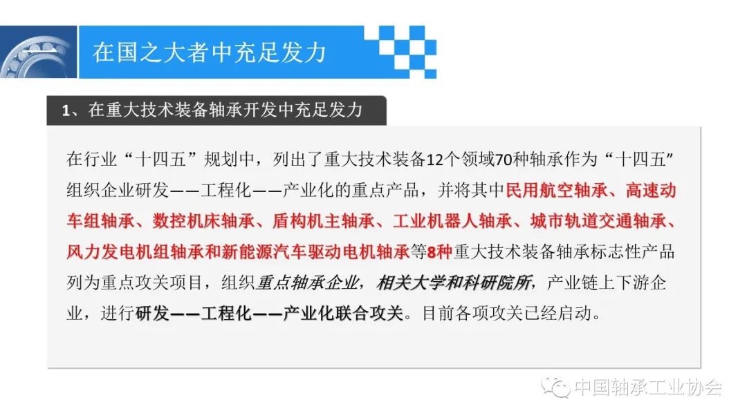 富足精准靠前发力 推进轴承工业高质量生长-洛阳轴承