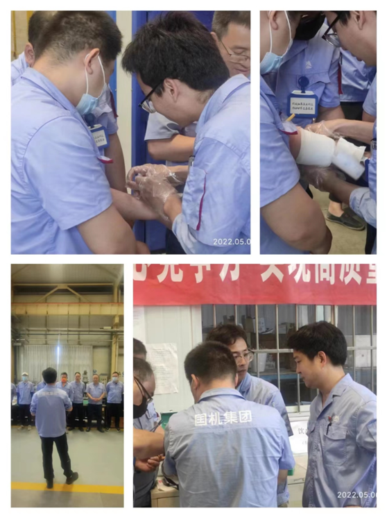 细密部件事业部开展清静应急演练-洛阳轴承