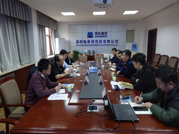 中国机床党委书记、总司理唐亮一行到轴研所会见交流-洛阳轴承
