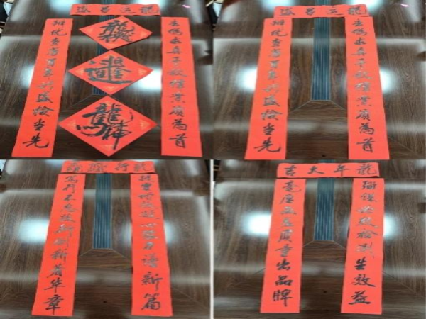 制造效劳事业部党总支组织“文字迎春 新年送福”运动   -洛阳轴承